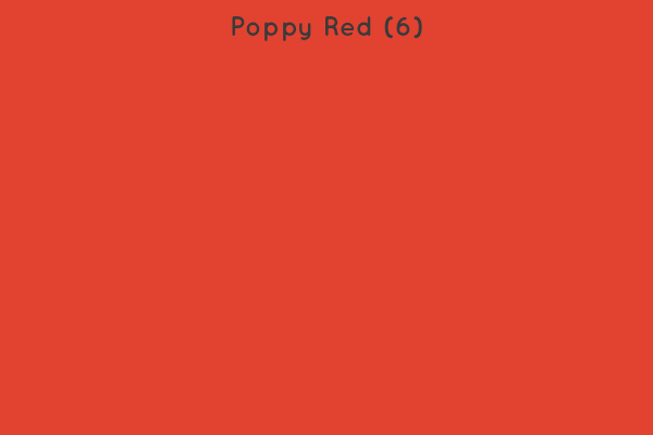 Poppy Red T6